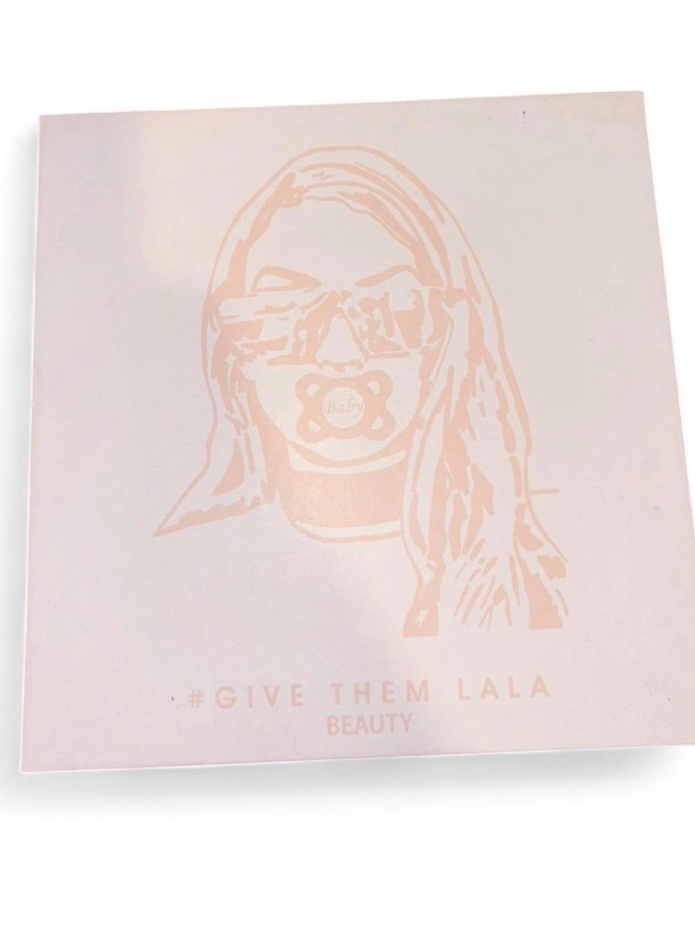 LaLa Beauty Pink Eyeshadow Palette — Soft Rose Shades